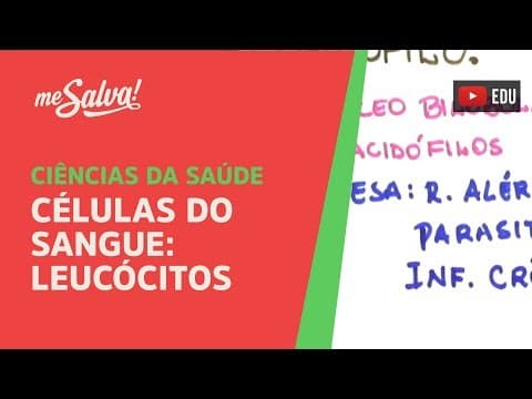 Thumbnail da aula: Me Salva! CSH02 - Células do Sangue: Leucócitos - Histologia Humana