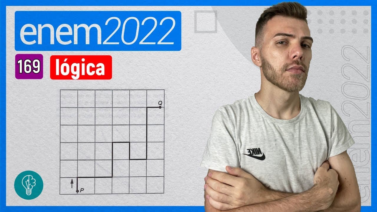 Thumbnail: ENEM 2022 - Q169 - Uma pessoa precisa se deslocar de automóvel do ponto P para...- LÓGICA