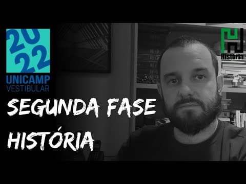 Thumbnail da aula: Resolução Unicamp 2022 Segunda Fase / História (Gabarito comentado)