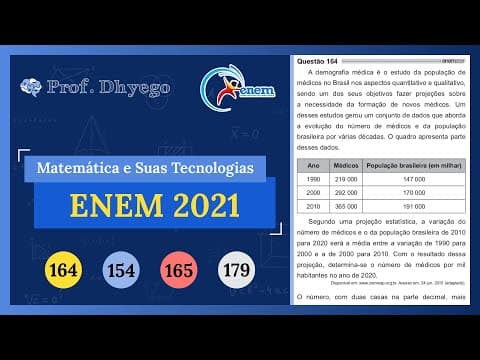 Thumbnail da aula: A demografia médica é o estudo da população de médicos no Brasil nos aspectos quantitativo e qualita