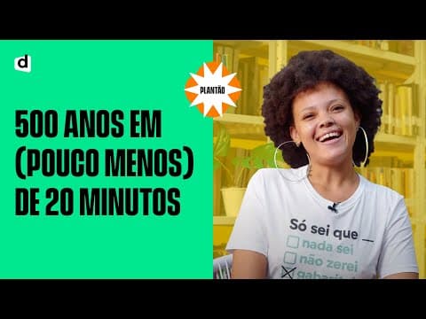 Thumbnail da aula: 500 ANOS DE LITERATURA: UMA SUPER LINHA DO TEMPO!