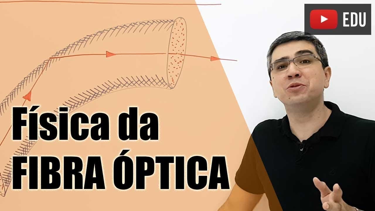Thumbnail: Aprendendo refração, reflexão e fibra óptica!