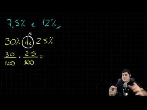 Thumbnail da aula: A MATEMÁTICA DA DILMA - 30% de 25% = ???