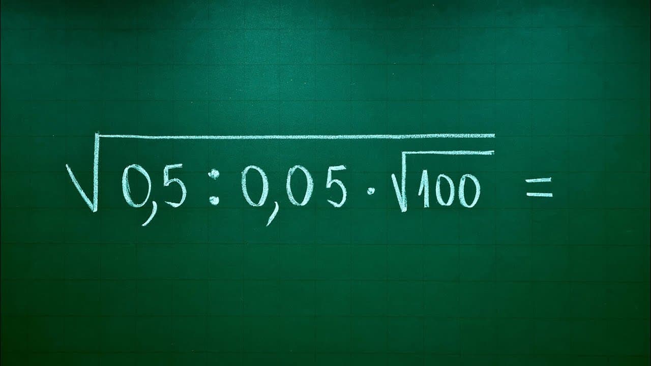 Thumbnail: OPERAÇÕES COM RADICIAS - RAIZ QUADRADA de uma RAIZ QUADRADA - Professora Angela Matemática