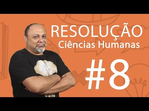 Thumbnail da aula: História, ENEM 2019 - Ditadura Militar, Resolução de exercícios #8 - Rener França.