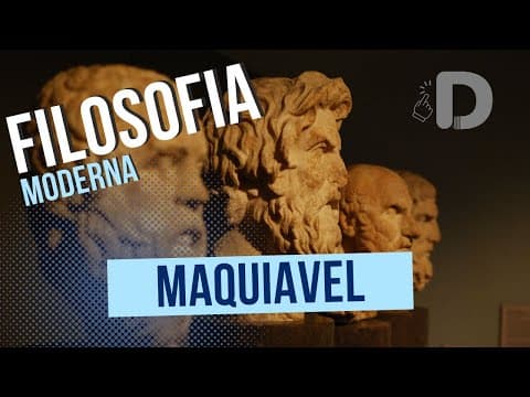 Thumbnail da aula: Maquiavel - Filosofia Moderna - Preparatório Enem