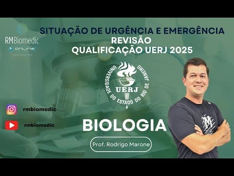 Thumbnail da aula: BIOLOGIA - QUESTÃO 09 - REVISÃO - VESTIBULAR UERJ - 2º EXAME DE QUALIFICAÇÃO