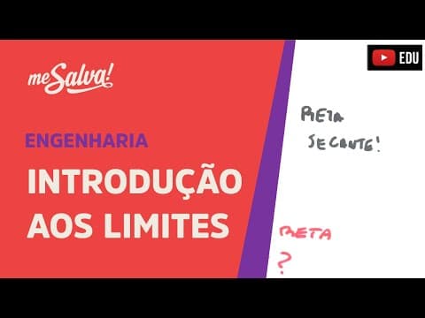 Thumbnail da aula: Me Salva! LIM01 - Introdução aos limites - Abordagem intuitiva