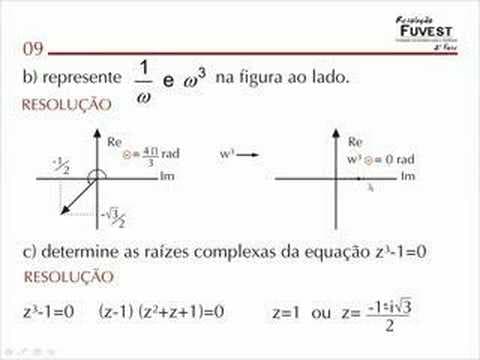 Thumbnail da aula: MAT 08, 09 e 10 Resolução FUVEST 2ª Fase