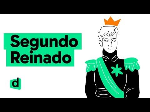 Thumbnail da aula: SEGUNDO REINADO | QUER QUE DESENHE | MAPA MENTAL