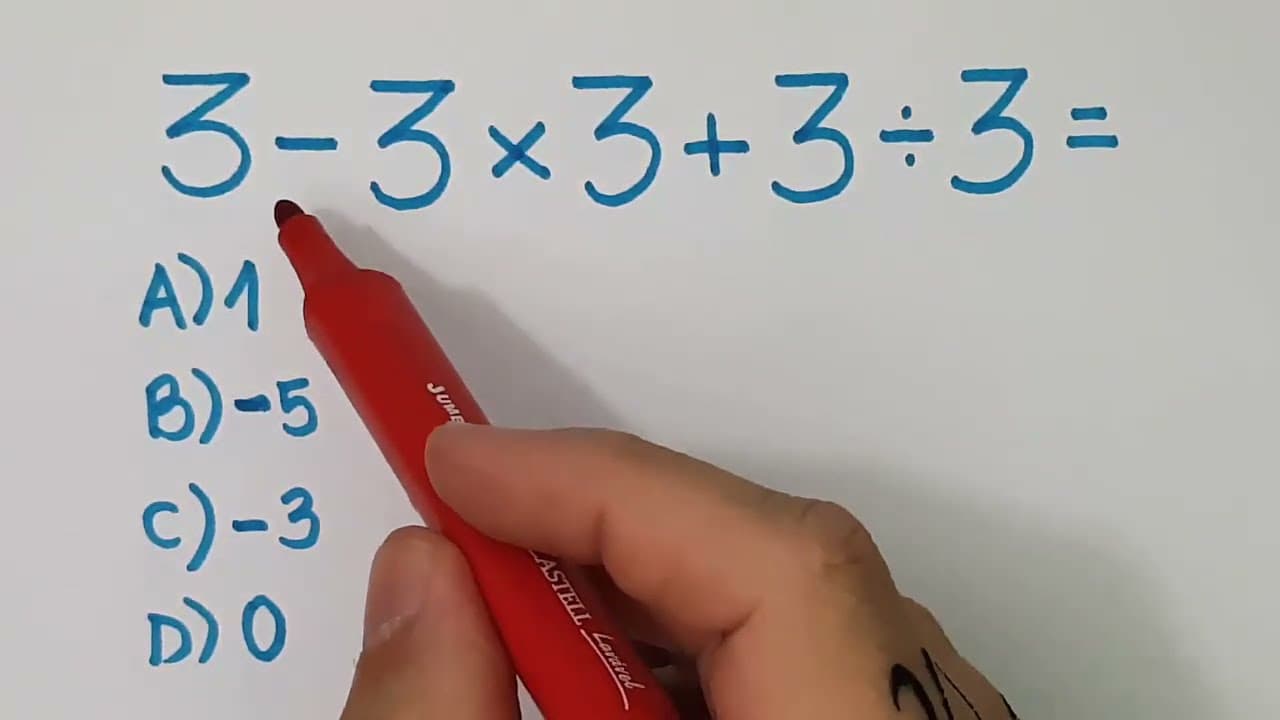 Thumbnail: 🔥 HELP MATEMÁTICA BÁSICA - Expressão Numérica Viral #205
