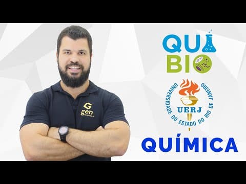 Thumbnail da aula: UERJ 2017 - QUÍMICA - 1o Exame de Qualificação - Questão 37 - Soluções - Concentração comum