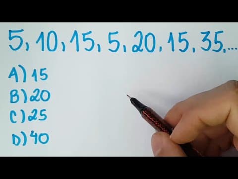 Thumbnail da aula: 🔥 HELP MATEMÁTICA BÁSICA - Sequência Bugante- #318