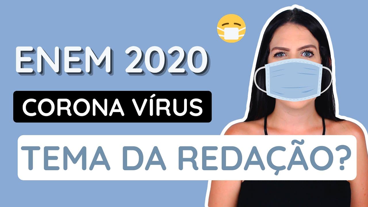 Thumbnail: E se cair Corona Vírus na redação?