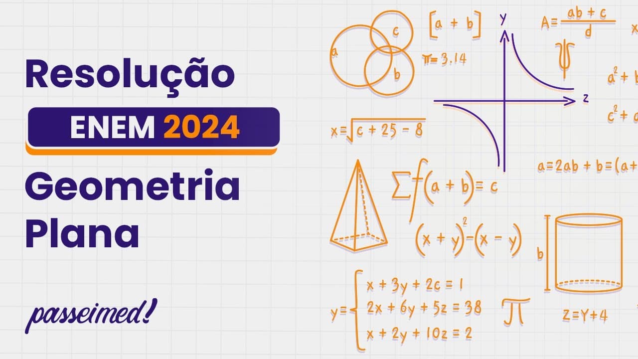Thumbnail: ENEM 2024 - GEOMETRIA PLANA | O estádio do Maracanã passou por algumas modificações estruturais...