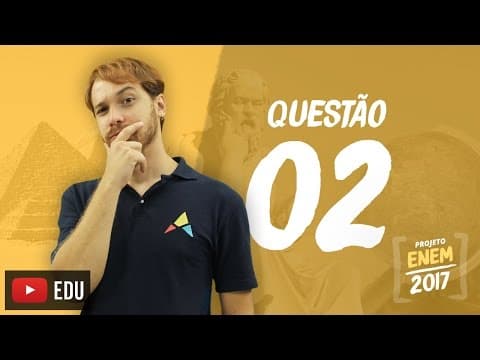 Thumbnail da aula: Enem 2016 - Ciências Humanas | Questão 02 (Caderno Branco)