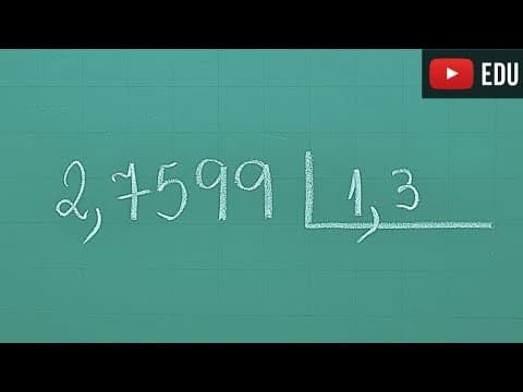 Thumbnail da aula: 🚨 Divisão com Números Decimais - Professora Angela Matemática