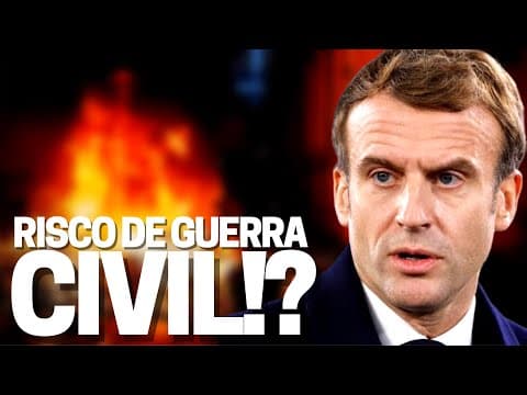 Thumbnail da aula: Entenda os protestos na França! Putin pune Prigozhin! Polônia com arma nuclear?