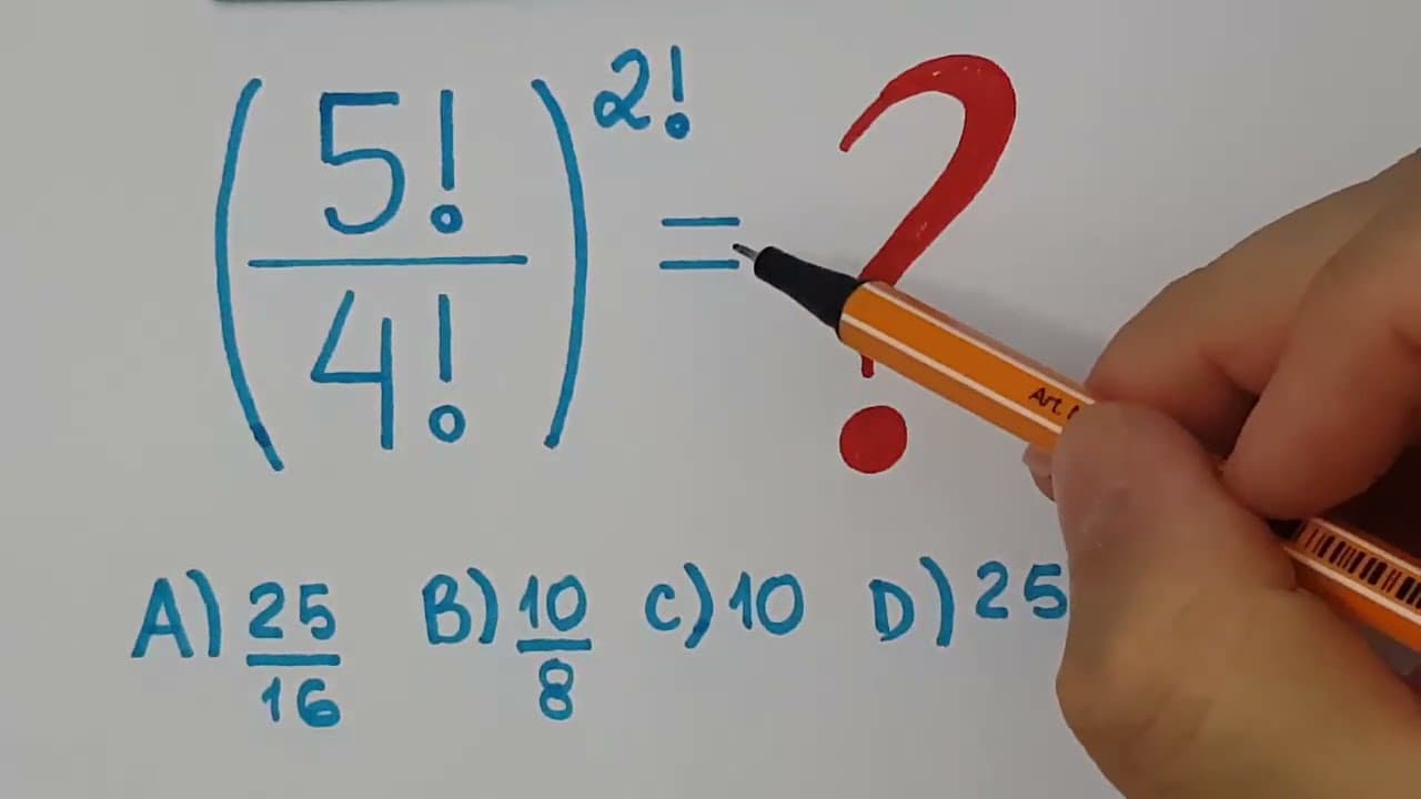 Thumbnail: 🔥 HELP MATEMÁTICA BÁSICA - Expressão com Fatorial #200