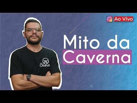 Thumbnail da aula: AO VIVO | Mito da Caverna - Brasil Escola