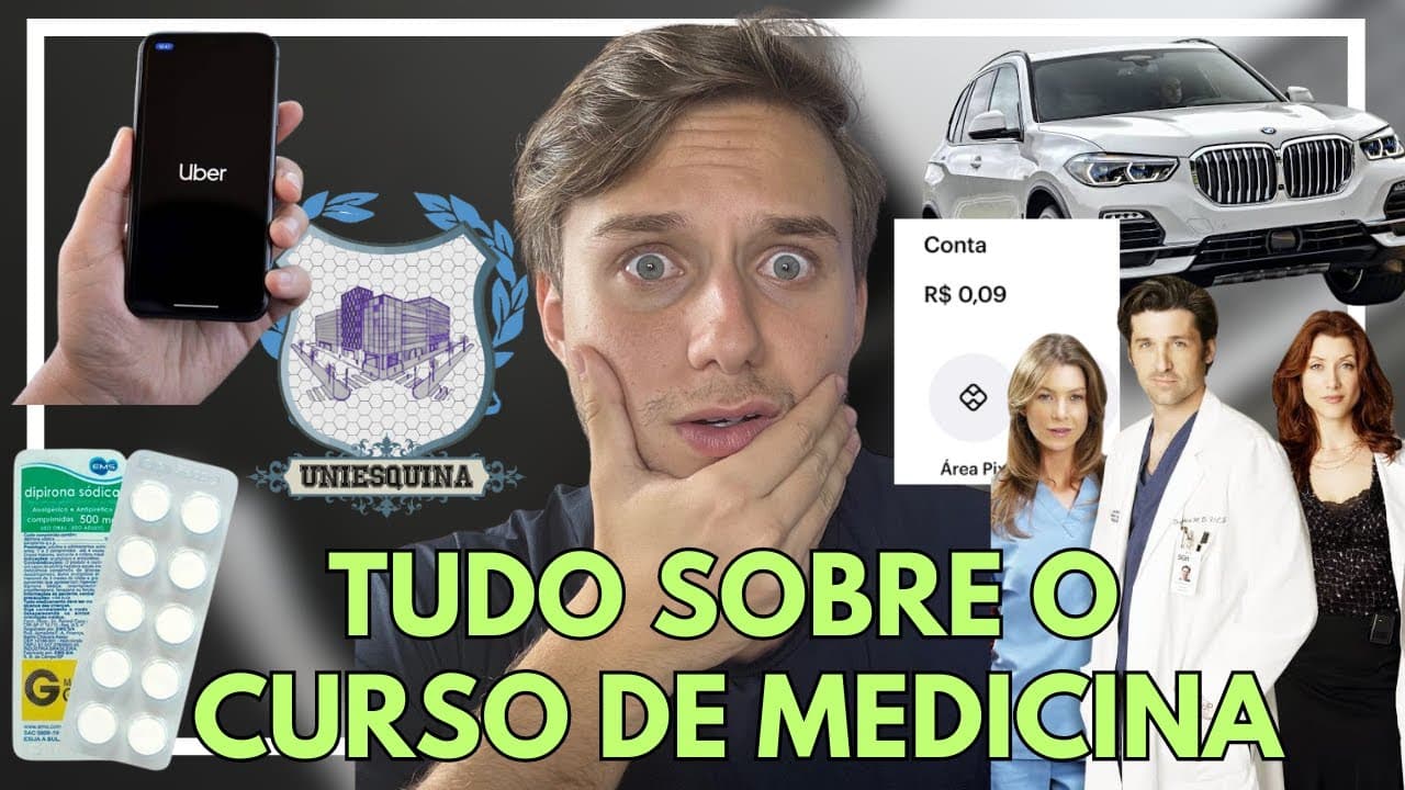 Thumbnail: COMO É A FACULDADE DE MEDICINA? (Grade, Salário, Oportunidades...)