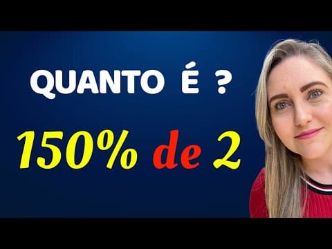 Thumbnail da aula: 🤯CONSEGUE RESOLVER ESSA PORCENTAGEM?? Matemática básica todo dia.📚🚀