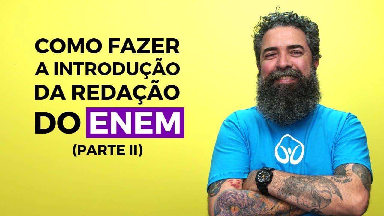 Thumbnail: Redação do Enem: Introdução com Aspecto Histórico, com Definição e com Citação - Brasil Escola