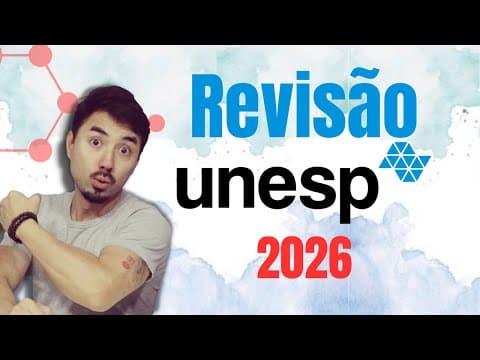 Thumbnail da aula: REVISÃO DE QUÍMICA | UNESP 2026 |