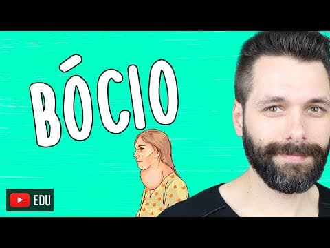 Thumbnail da aula: BÓCIO (PAPO) - Tireoide inchada | Biologia com Samuel Cunha