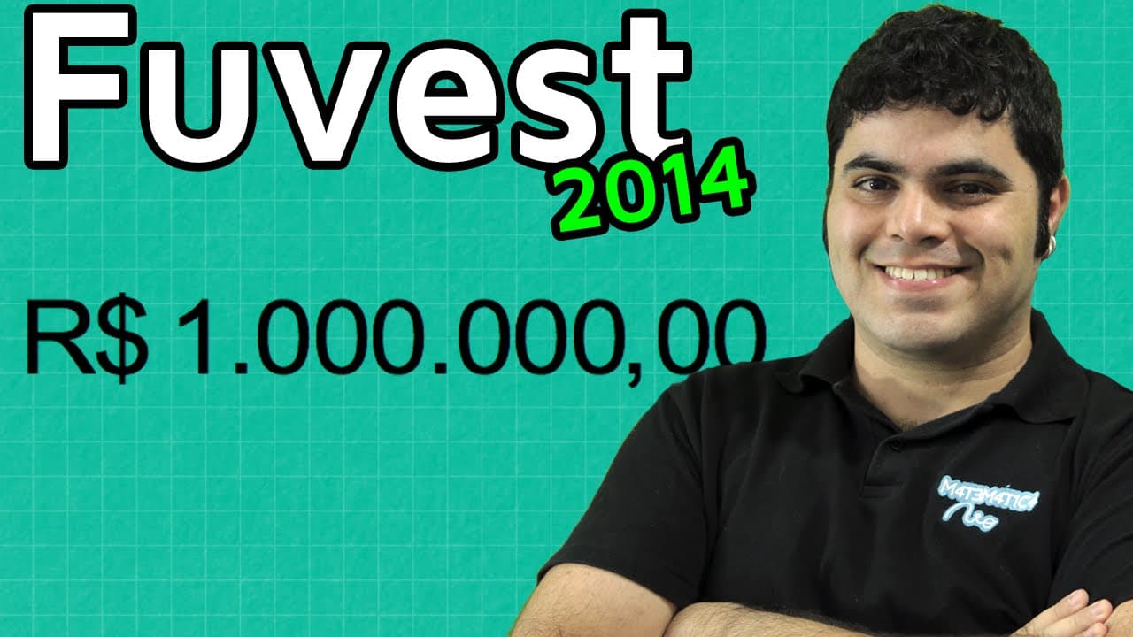 Thumbnail: Fuvest 2014 Math Question - First Degree Inequality