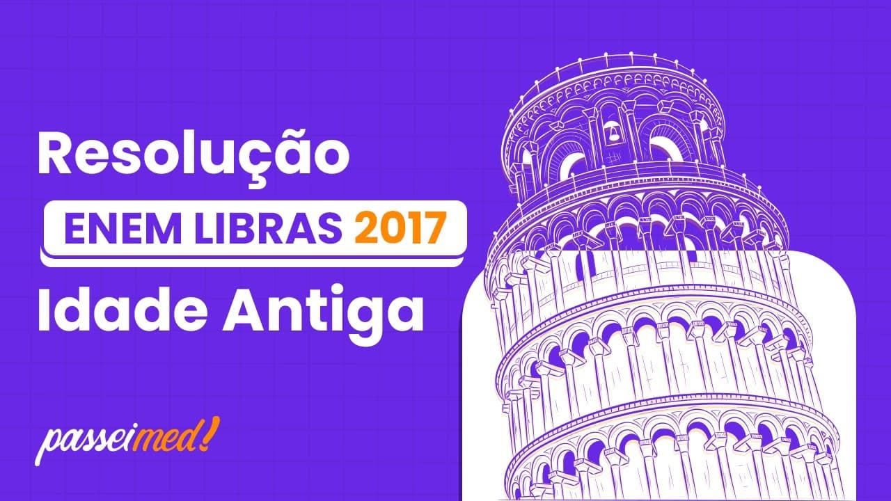 Thumbnail: ENEM LIBRAS 2017 - IDADE ANTIGA | Nos textos, a postura do Império Romano diante do cristianismo...