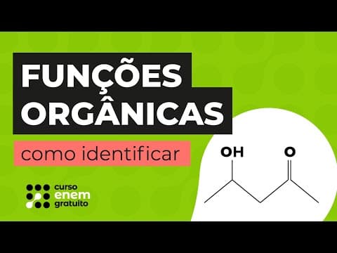 Thumbnail da aula: FUNÇÕES ORGÂNICAS: como identificar | Química para o Enem | Felipe Sobis