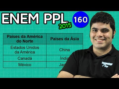 Thumbnail da aula: ENEM PPL 2015 Matemática #25 - Probabilidade em Dois Sorteios Sucessivos e Sem Reposição
