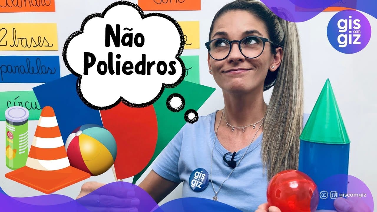 Thumbnail: NÃO POLIEDROS | GEOMETRIA ESPACIAL| \Prof. Gis/