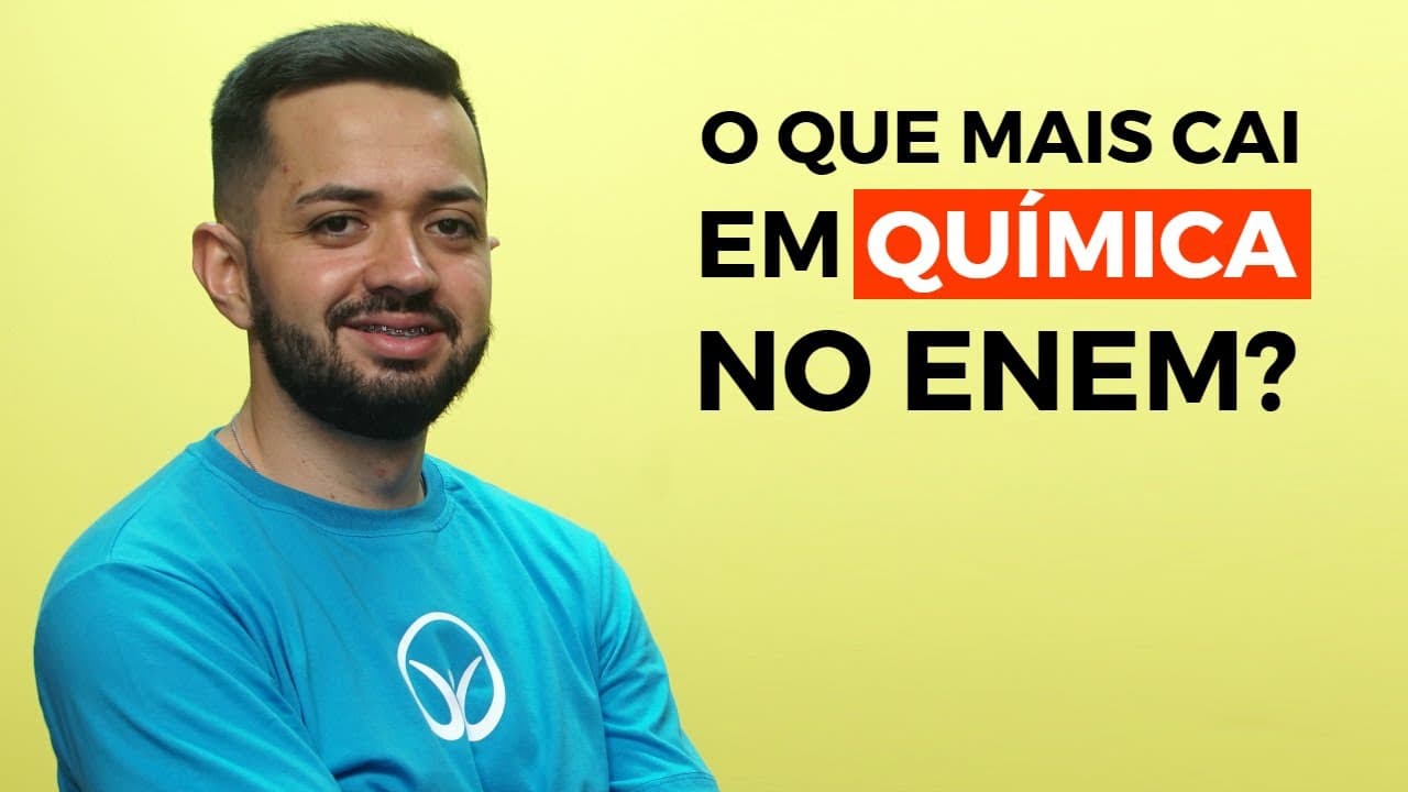 Thumbnail: O que mais cai em Química no Enem? - Brasil Escola