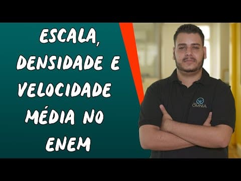 Thumbnail da aula: Escala, Densidade e Velocidade Média no Enem - Brasil Escola