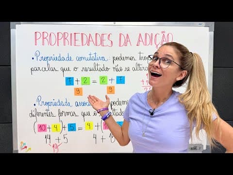 Thumbnail da aula: PROPRIEDADES DA ADIÇÃO | COMUTATIVA, ASSOCIATIVA, FECHAMENTO E ELEMENTO NEUTRO