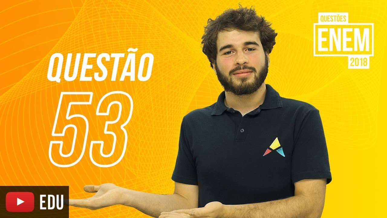 Thumbnail: ENEM 2018 | Noção de valor e pobreza | questão 53 (caderno amarelo)