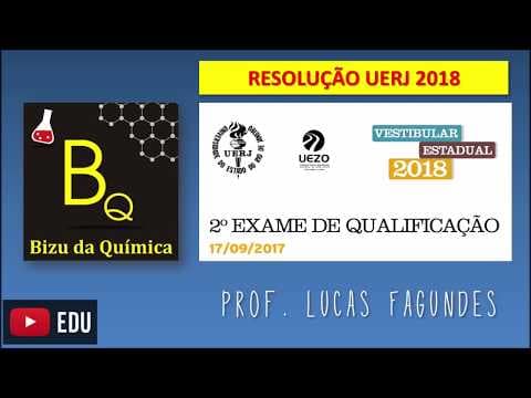 Thumbnail da aula: 🔴 (QUÍMICA) RESOLUÇÃO 2° EXAME DE QUALIFICAÇÃO UERJ 2018