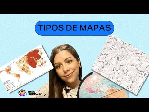 Thumbnail da aula: ENEM Aula 8- Cartografia: tipos de mapas - anamorfose, mapa topográfico, croquis, plantas.