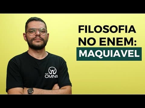 Thumbnail da aula: Filosofia no Enem: Maquiavel - Brasil Escola