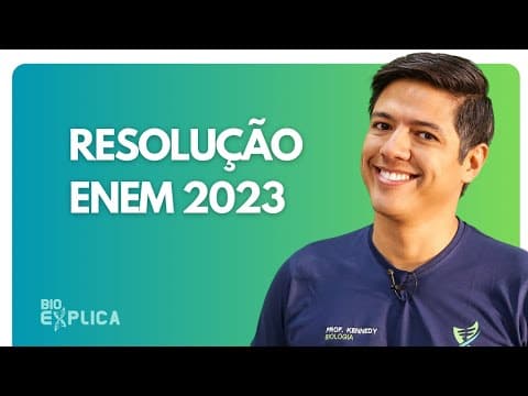 Thumbnail da aula: RESOLUÇÃO ENEM 2023 - GABARITO EXTRAOFICIAL