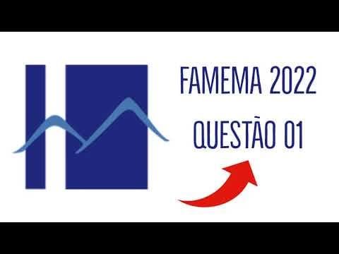 Thumbnail da aula: FAMEMA 2022 | QUESTÃO 01