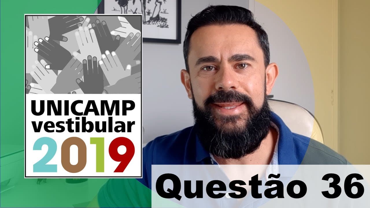 Thumbnail: Primeira Fase Unicamp 2019 - Questão 36 - Ondulatória e Geografia
