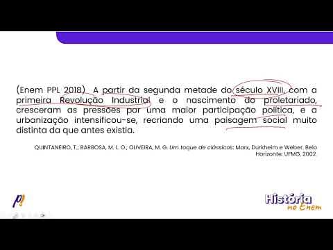 Thumbnail da aula: ENEM PPL 2018 - IDADE MODERNA: AS REVOLUÇÕES QUE MUDARAM O MUNDO | EA partir da segunda metade do...