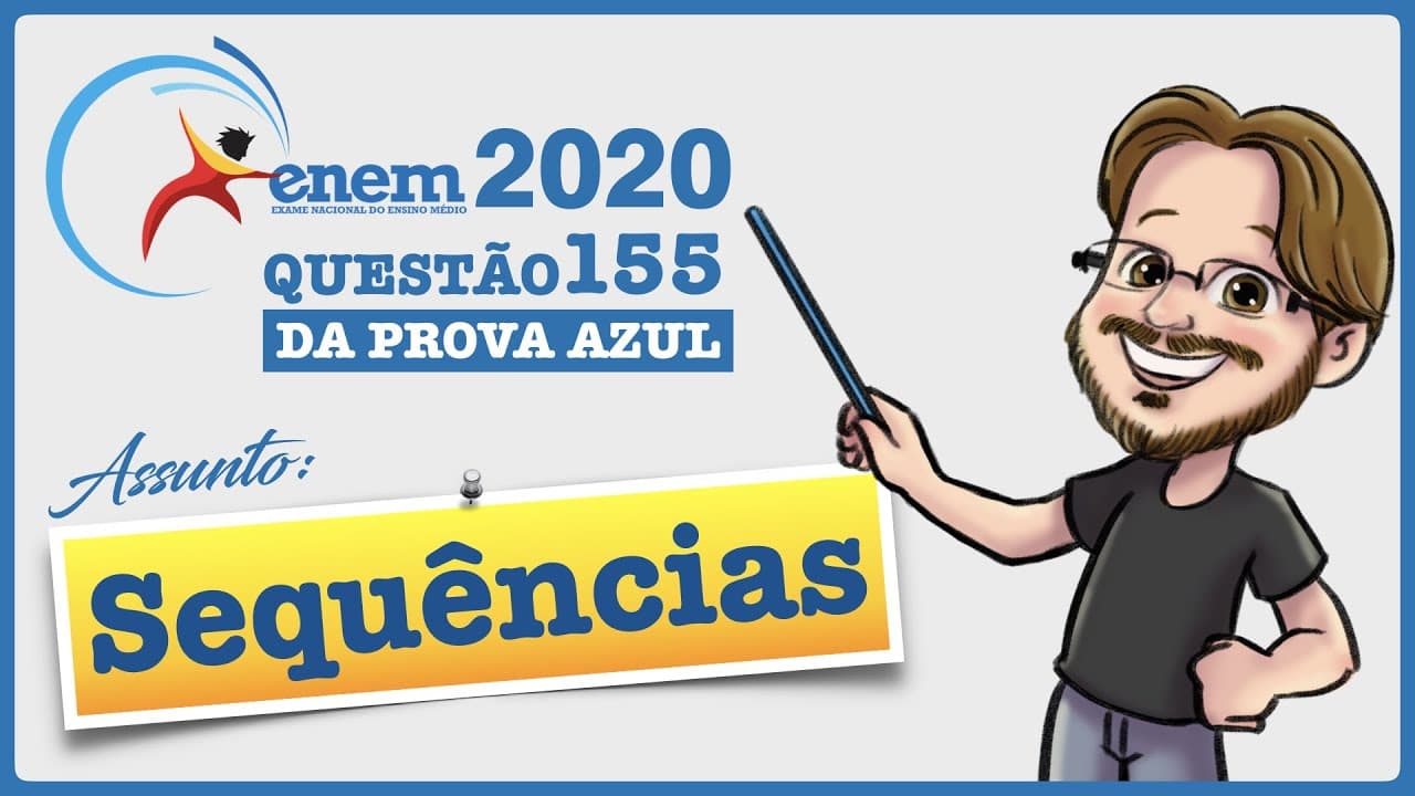 Thumbnail: ENEM 2020 || Sequências || O artista gráfico holandês Maurits Cornelius Escher criou belíssimas