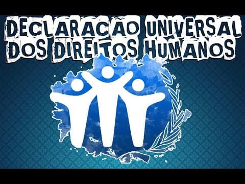 Thumbnail da aula: A DECLARAÇÃO UNIVERSAL DOS DIREITOS HUMANOS