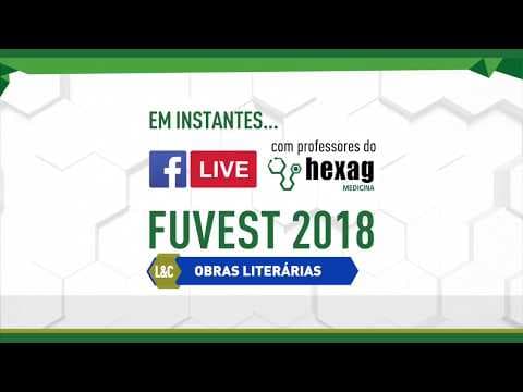 Thumbnail da aula: AULÃO FUVEST (AO VIVO) - 1ª FASE - OBRAS LITERÁRIAS
