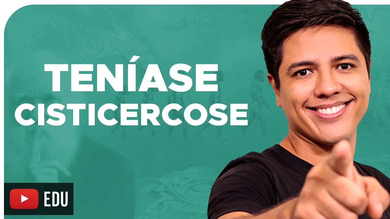 Thumbnail: TENÍASE e CISTICERCOSE - VERMINOSES - Prof. Kennedy Ramos