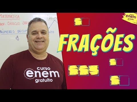 Thumbnail da aula: FRAÇÕES | Resumo de Matemática para o Enem